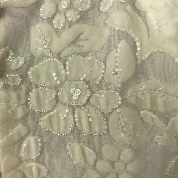 Lillie Rubin Beaded Velvet And Silk Evening Jacket - Picture 3 of 6